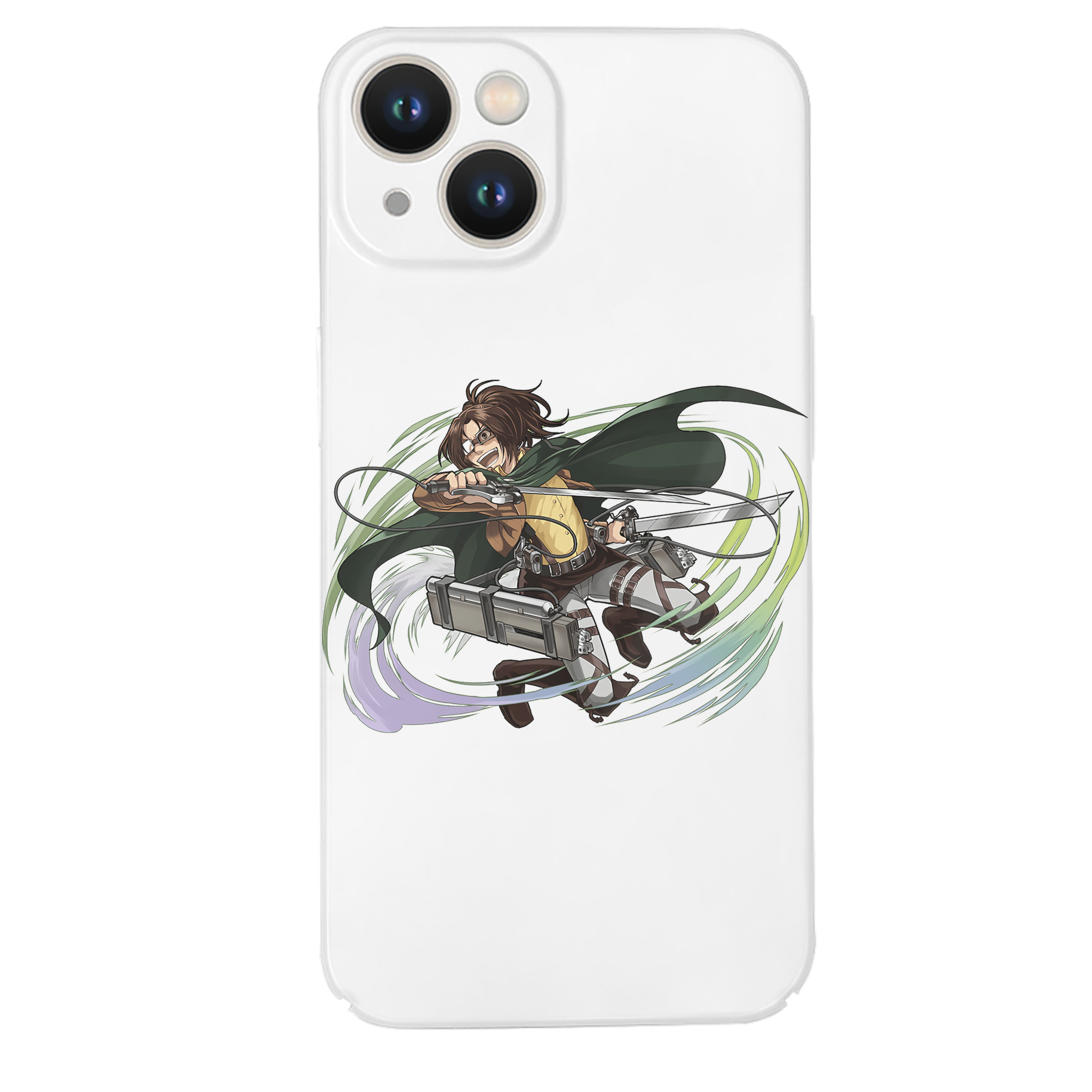 （画像用） 進撃の巨人 ハンジ·ゾエ Attack on Titan Hanji Zoe 【iPhone 14シリーズ対応】ハードケース